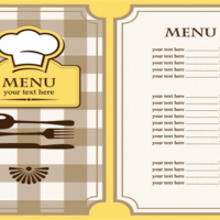 in menu đẹp