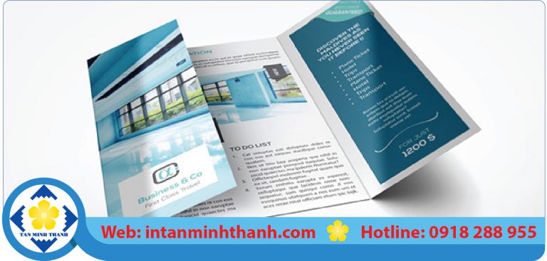Dịch vụ in brochure giá rẻ hcm