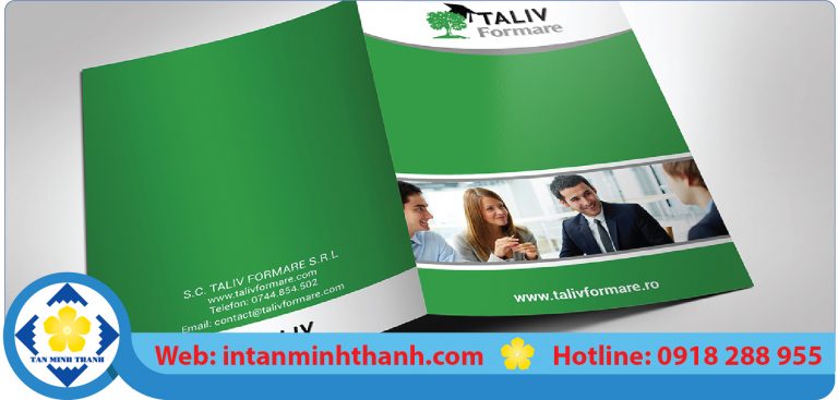 Mẫu in bìa folder đẹp