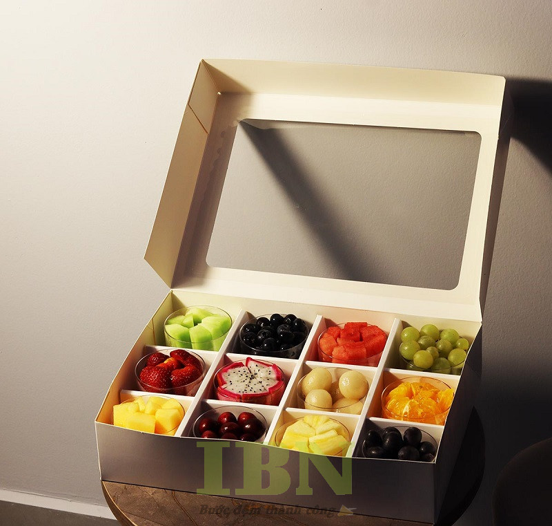 hộp giấy đựng trái cây cao cấp