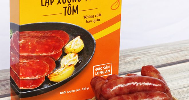 hộp giấy đựng lạp xưởng